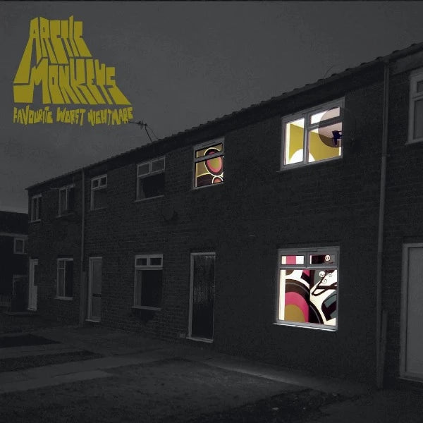 Arctic Monkeys Favourite Worst Nightmare Vinyl Record Album Cover