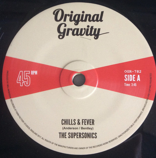 The Supersonics - Chills and Fever Vinyl Record