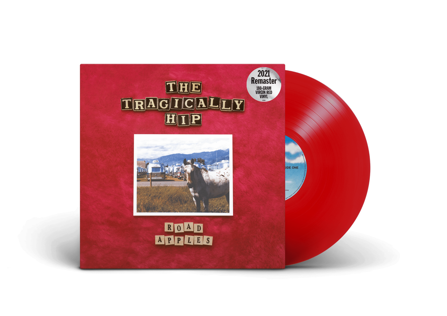 The Tragically Hip - Road Apples Virgin Red Vinyl Record - New